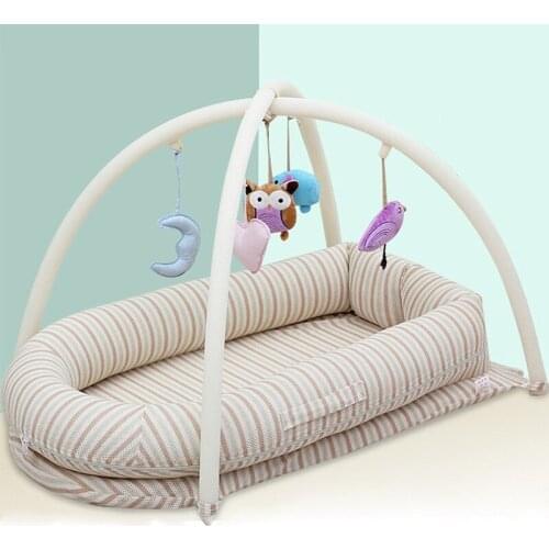 Portable Baby Crib Nursery Travel Folding Baby Bed Bag Infant Toddler Cradle Multifunction Storage Bag For Baby Care