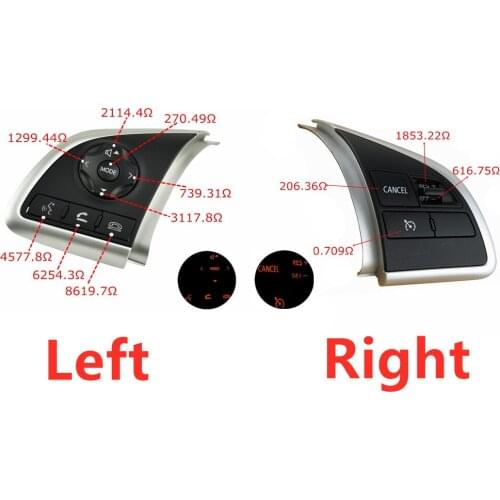 8616A037 For Mitsubishi Outlander 2013-2015 Mirage Steering Wheel Audio Volume Button Cruise Speed Control Switch