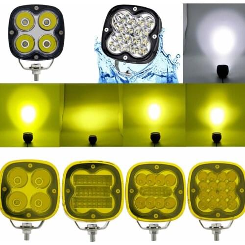New led working lights 4000LM car lamp spot flood combo beam off road suv atv moto truck tractor led work light