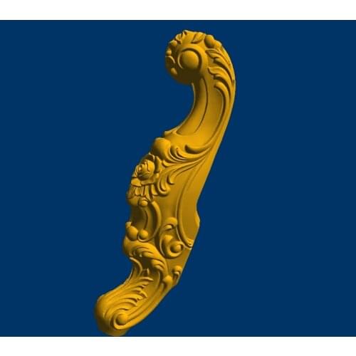 High quality sofa legs Relief 3d model STL file format for cnc furniture leg--24