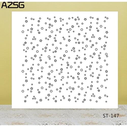 AZSG Full of Stars Clear Stamps/Seals For DIY Scrapbooking/Card Making/Album Decorative Silicon Stamp Crafts