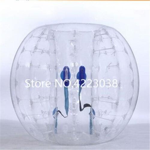 Free Shipping 0.8mm PVC 1.5M Inflatable Bumper Ball Bubble Soccer Ball Blow Up Toy in 3 Min Inflatable Bumper Bubble Balls