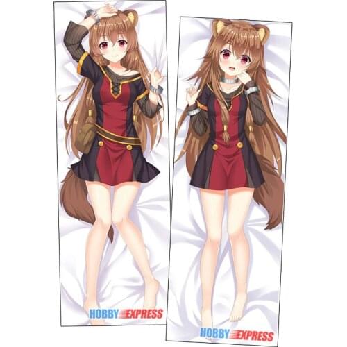 Hobby Express Anime Dakimakura Japanese Otaku Waifu Hugging Body Pillow Cover Raphtalia ZMZ00152