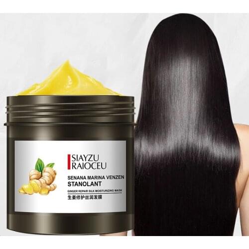 Ginger Hair Mask Repair Silky Anti-Hair Loss Moisturizing Refreshing Oil Control Conditioner Nourish Hairs Care Anti Frizz 500ML