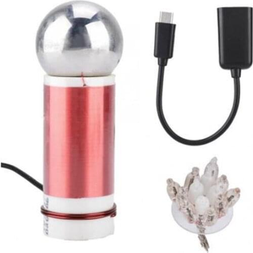 Mini for Tesla Coil for Wireless Transmission Experiments Test DIY,5V 1W Super Mini Self-Excitation for Tesla Coil for DIY