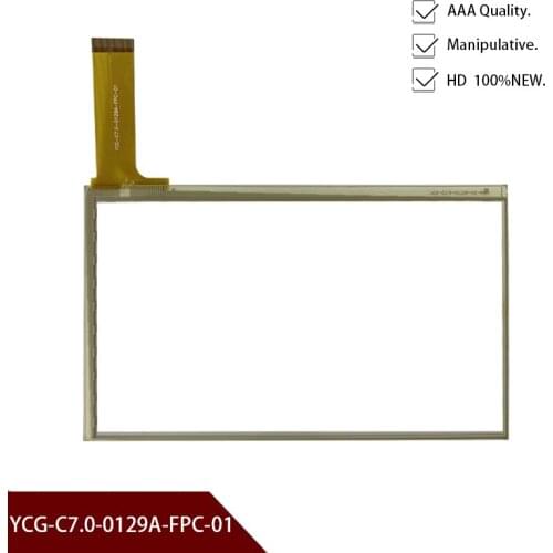 Original 7inch for YCG-C7.0-0129A-FPC-01 tablet pc capacitive touch screen glass digitizer panel Free shipping