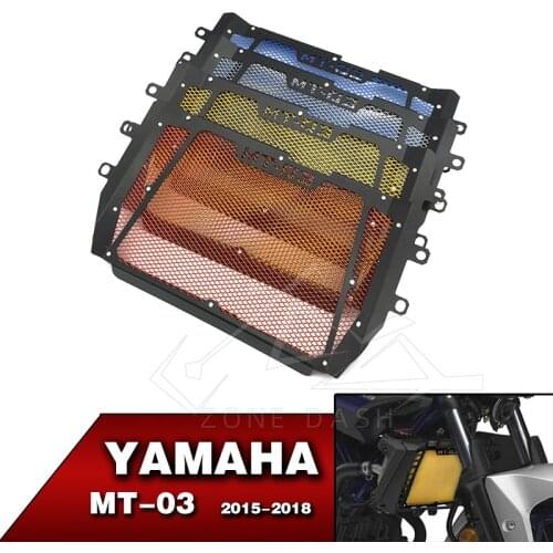 Motorcycle Radiator Grille Guard Protection Cover Radiator Cover Fits For Yamaha MT-03 MT-03 MT03 MT03 2015 2016 2017 2018 15-18