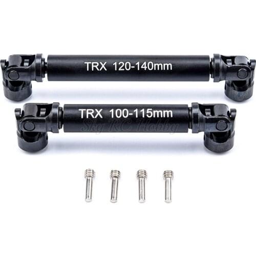 Heavy Duty Cvd Heavy Duty Drive Shaft Alloy Steel Universal Joint Steel for Traxxas TRX4 TRX-4 TRX6 1/10 RC Car