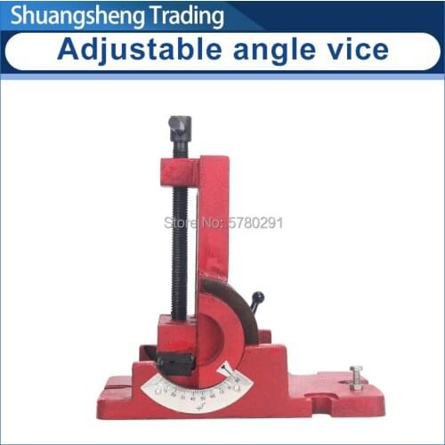 100mm Vise/adjustable angle vise/angle vise suitable for SIEG X3 series drilling and milling machines S/N:1014