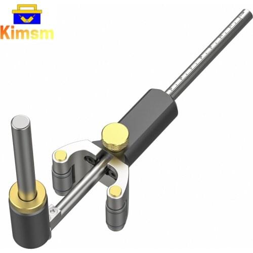 120mm Linear Arc Dual-purpose Scriber Parallel Drawing Tools Multifunctional Line Drawing Tools Sliding Marking Tool With Pencil