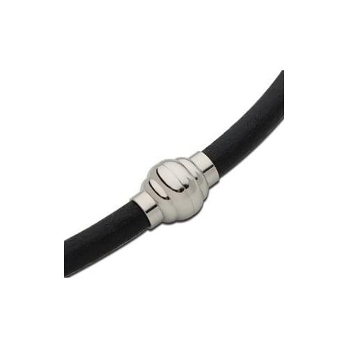 2Pcs Stainless Steel 5mm Magnetic Clasps Leather Cord Bracelet Magnet Lace Buckle Necklace DIY Jewelry Making Accessories s3sd