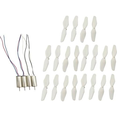 24PCS X22W Spare Part Set CW CCW Motor Main Propeller Prop for SYMA X22 X22W RC Drone Quadcopter Accessory