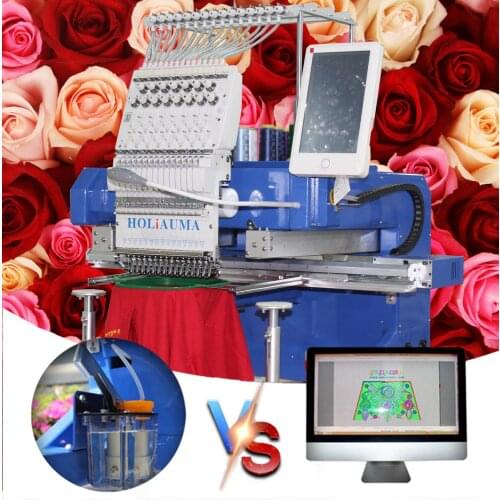 3 years quality warranty 20 years service high speed home 1 one single head 15 colors for multi function cap and t-shirt