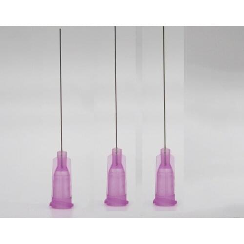 30G ,Dispensing Needles Wholesale Syringe Needle 1.5 Inch Length, Blunt Tip, Screw Interface,100pcs /pack