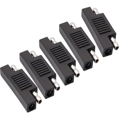 5PCS DIY SAE Polarity Reverse Adapter SAE to SAE Connector for Quick Disconnect Wire Harness SAE Connector and Maintainer