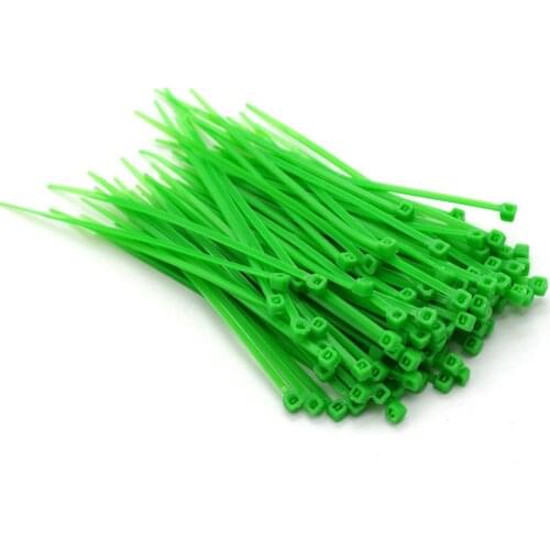 100pcs/Pack Artificial plant flower DIY decoration accessories nylon cable tie