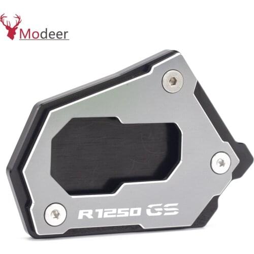 Motorcycle Accessories Side Stand Pad Plate Kickstand Enlarger For BMW R1250GS HP R 1250GS ADVENTURE R1250 GSA 2018-2019 2020