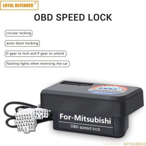 Car OBD Speed Lock For Mitsubishi Outland Eclipse Cross ASX(RVR) play and plug Unlock and lock Device