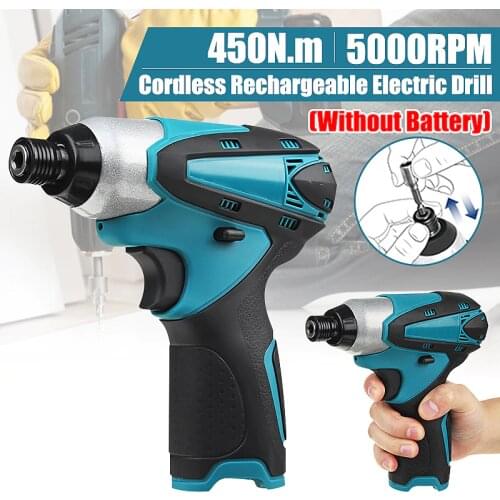 Drillpro Electric Cordless Screwdriver Variable Speed Household Cordless Electric Drill Handheld Power Tool For Makita Battery