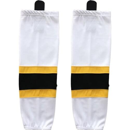 Cool hockey 100% Polyester Ice Hockey Socks Cheap Shin Guards For Team XW011