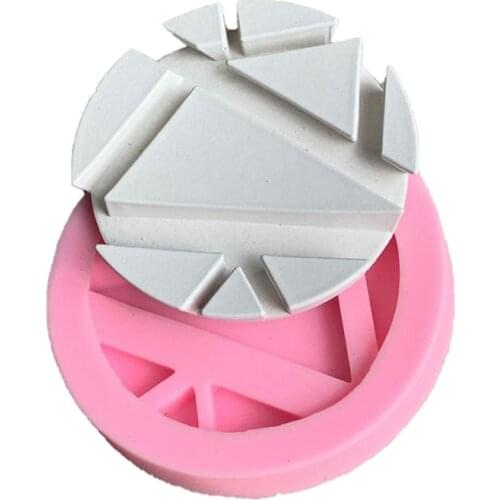 Irregular Silicone Molds Epoxy Resin Molds Coaster Making Craft Clay Resin Moulds Heat Insulation Table Pad Mats Kitchen Tools