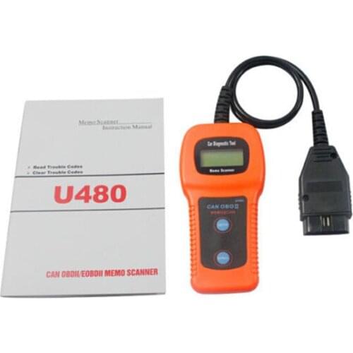Wholesale High Quality U480 OBD2 OBDII CAN BUS Code Reader Engine Scanner Automotive Diagnostic Scanner Tool