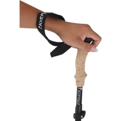 Adjustable 2 Size Black/Silver Trekking Walking Hiking Sticks Poles Alpenstock for Camping Hiking Mountain Climbing Accessory