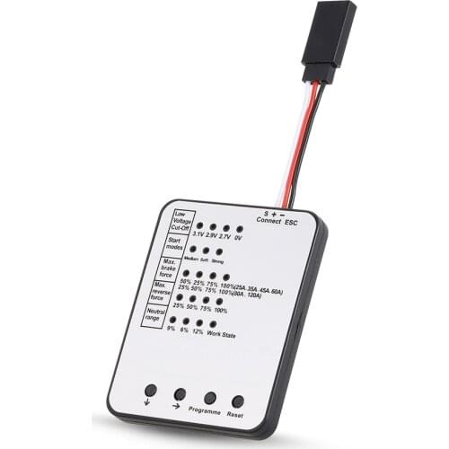 LED ESC Program Card For 25/35/45/60A ESC Motor