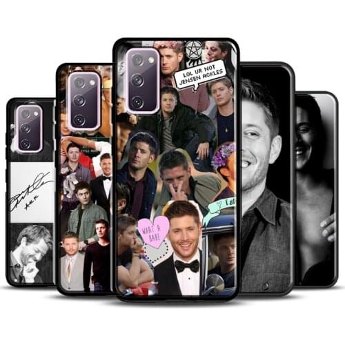 Supernatural Jensen Ackles Case For Samsung S20 FE S8 S9 S10 Plus Cover Case For Galaxy S21 Ultra Note 20 9 10