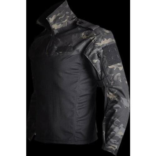 Tactical Military Equipment Combat Shirt Camouflage Multicam Black Men Women Tactical Shirt Airsoft CS Go Clothing Typhon