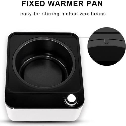 Wax Hot Warmer, Hair Removal Home Waxing Kit for Full Body, Legs, Face, Eyebrows, Bikini Women Men Painless At Home Waxing