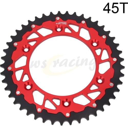 45T 47T 48T 49T 50T 51T 52T Rear Chain Sprocket For Honda CR CRF XR CRM 125 150F 230F 230L 250 250X 250R 400 450R 450X 500 650R