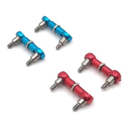 For WLtoys 1/28 K969 K979 K989 K999 P929 Remote Control Car Parts Metal Upgrade Adjustable Steering Rod