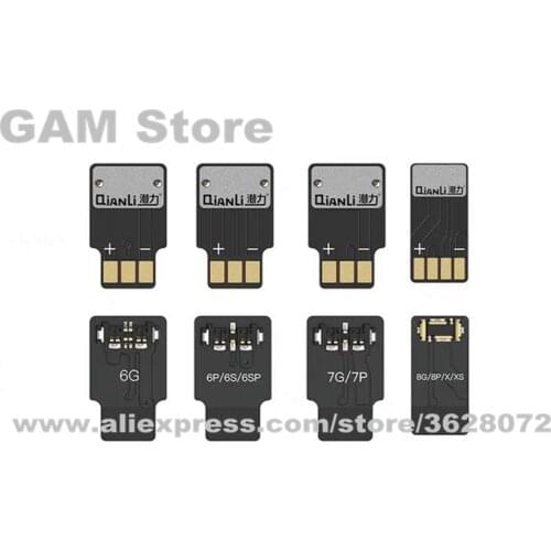 For iPhone 6 6Plus 6S 6SP 7 7P 8 8P X XS Battery Buckle Power Terminal Clip Power Cable Connector Flex Replacement Part 8pcs/set