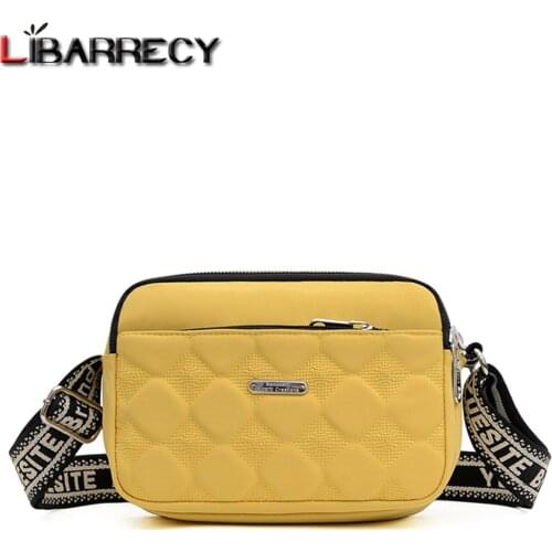 New Letter Shoulder Strap Design Ladies Messenger Bag High Quality Nylon Womens Wallet Fashion Designer Women Shoulder Bags Sac