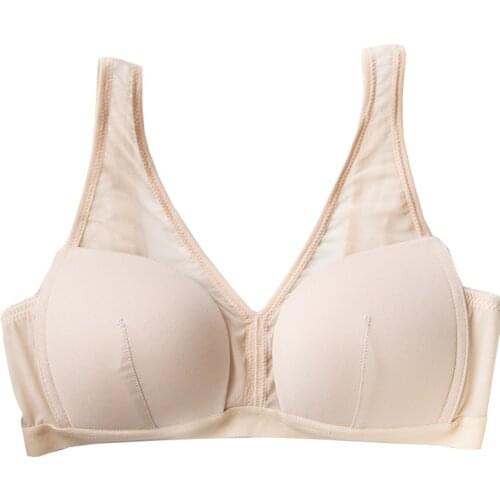 Womens 100% Real Silk Lining with smooth fabric outside Everyday Comfortable Wireless Bra Bralette 2042