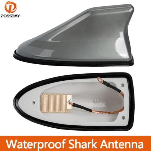 Car Waterproof Shark Fin Antenna Auto Radio Aerials Signal Universal for Nissan Qashqai J10/Bmw E87/Opel Astra J/Toyota Auris