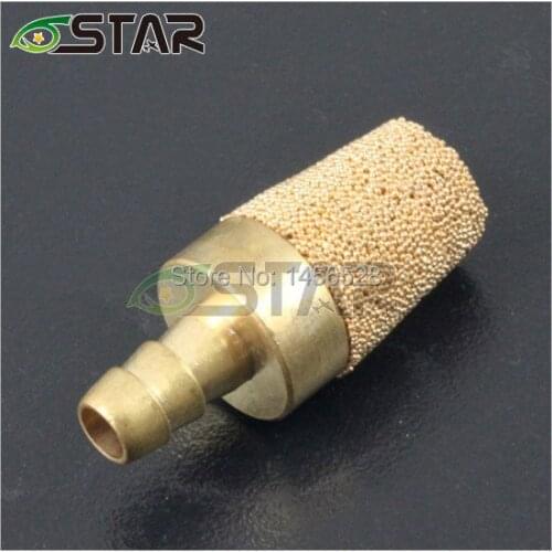 Bubble Free Clunk Sintered Brass Fuel Filter Clunk Fuel Clunk with filter for nitro glow gasoline methanol tank