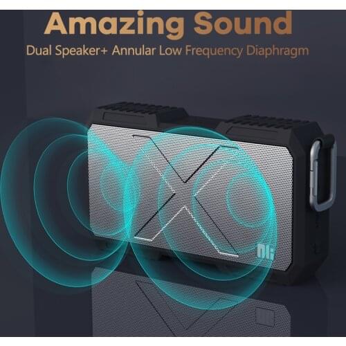Nillkin Bluetooth Speaker Subwoofer Outdoor Waterproof Speaker Portable Home Computer wireless speaker box can charging Phone
