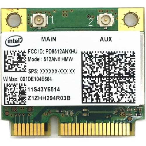 For WiMax/Wifi Link 5150 512ANX 2.4/5.0GHz 300Mbps MINI PCI-E Card for T400 T500 L410 SL410 SL510 L410 L510