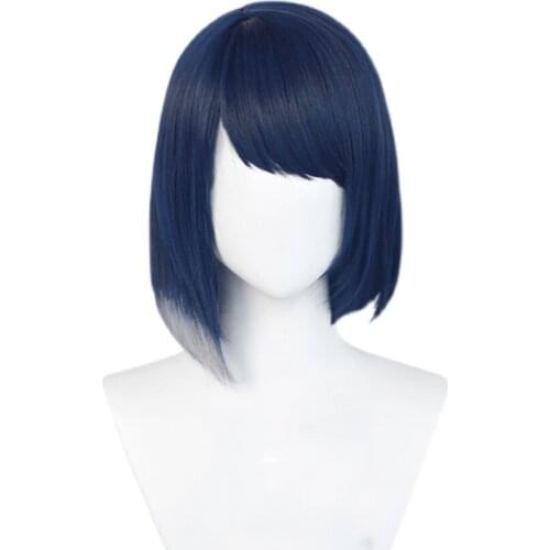 Hot Genshin Impact Sara Jiutiaosuoluo Game Cosplay Blue wig for Halloween Fancy Stage Performance Props cosplay performance