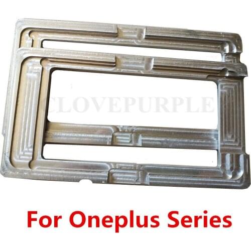 Metal Glue Mold For Oneplus 3 3T 5 5T 6 6T Mould LCD Screen Glass Holder for 1+ 7 Pro