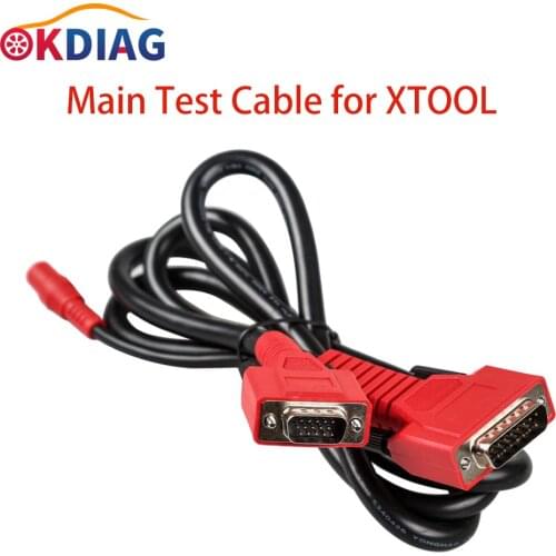 Main Test Cable For XTOOL X100 PRO X200 X100 PAD EZ300 EZ400 EZ500 X100 PAD PS2 GDS obd ii interface Diagnosis Cable