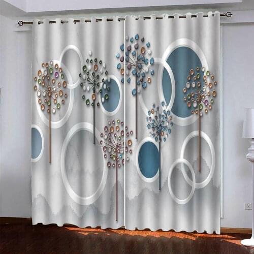 New design blackout curtain For living room and bedroom Window decoration high quality curtains