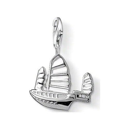 ThomasPT1888 Chinese Junk Charm Style Good Jewelry Ts Gift In 925 Sterling silver Fit Bag Bracelet