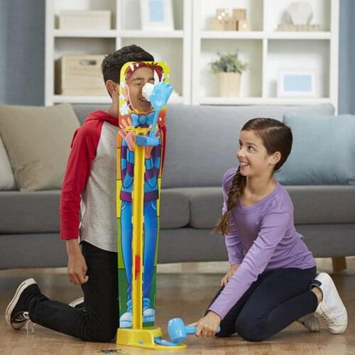 Third Generation Shocker toy Cake Cream Pie In The Face Family Party Fun Game Funny Gadgets Prank Gags Jokes Anti Stress Toys