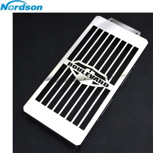 Nordson Motorcycle Radiator Guard Grille Cover Stainless Steel Cooler Protector For Suzuki Boulevard C50 M50 Intruder VL800