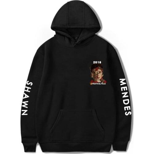 Novelty 2019 New Shawn Mendes Hoodies Women/Men Fashion Harajuku Hip Hop Hoodie Print Shawn Mendes Streetwear Pullover Sweatshir