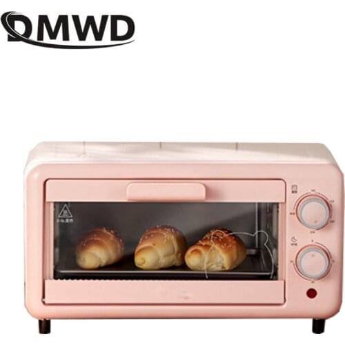 DMWD 11L Mini Electric Oven Multifunctional Household Baking Machine For DIY Snack Cookie Pizza Cake Maker 30min Time Setting