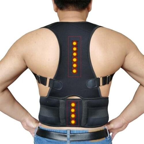 Adjustable Back Posture Corrector Therapy Shoulder Lumbar Brace Spine Support Belt Posture Correction Corset Men Women